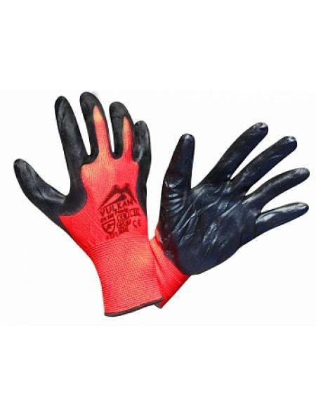 Рукавички стрейч вампірки чоловічі червоно-чорні Харків - фото 1