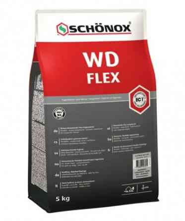 Фуга Sika SCHONOX WD Flex (затирка цементна еластична) жасмін 5 кг Киев