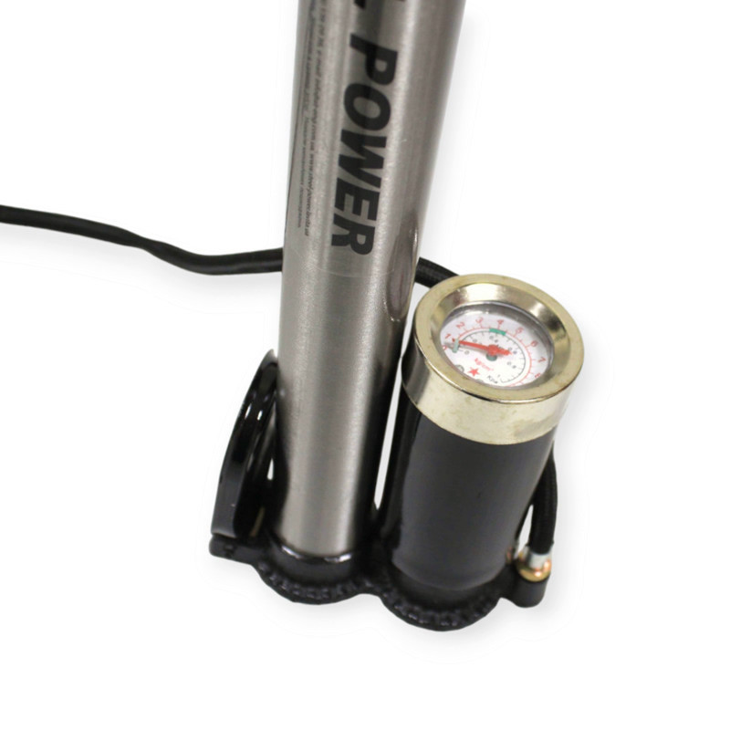 Насос ручной с маном. и рессивером 38х500 пласт. ручка steel power Мукачево - изображение 1