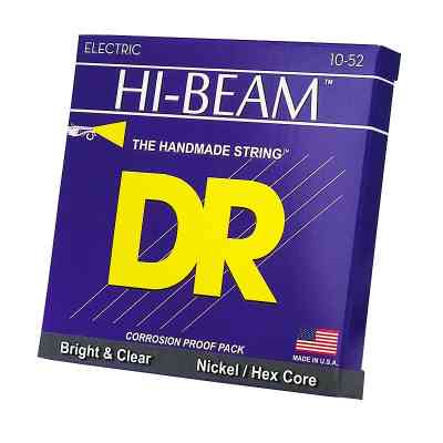Струны для гитары DR Strings HI-BEAM Electric - Big Heavy (10-52) (BTR-10) Винница