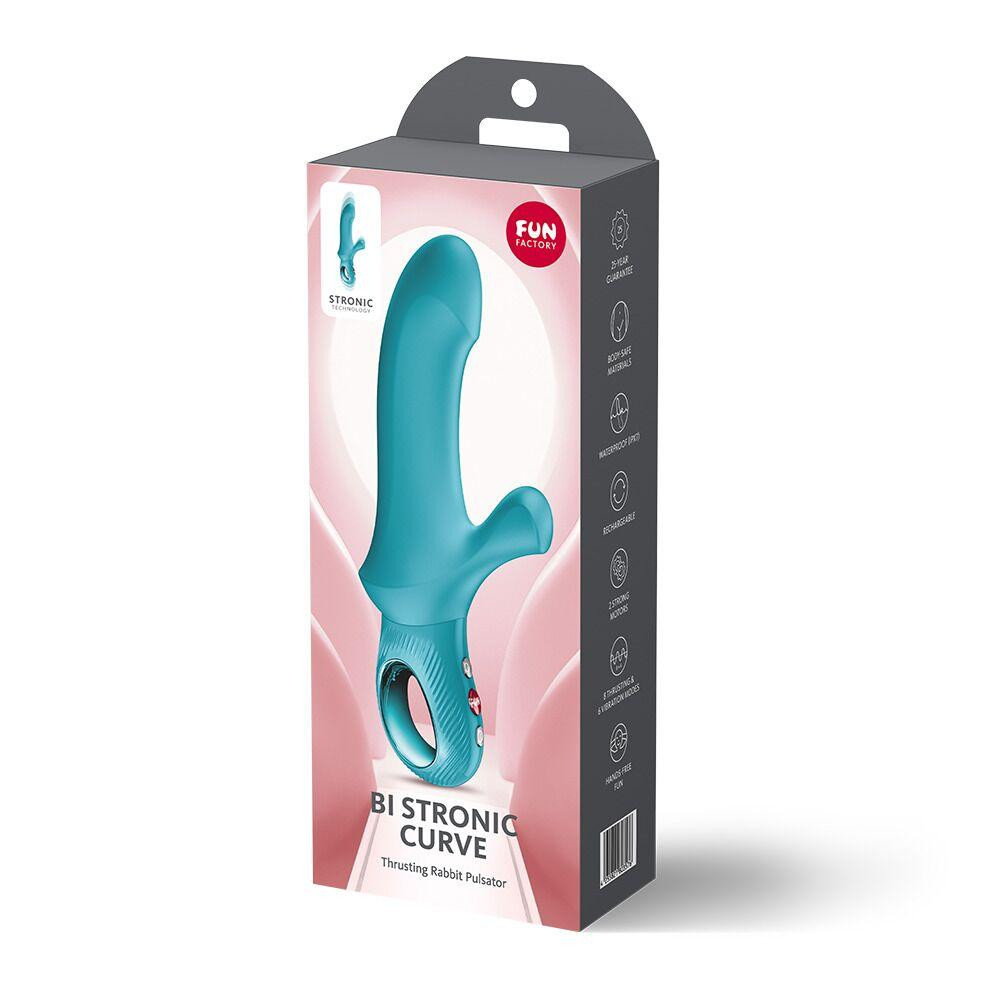 Пульсатор Fun Factory Bi Stronic Curve Aquamarine Sex Aura Київ - фото 10