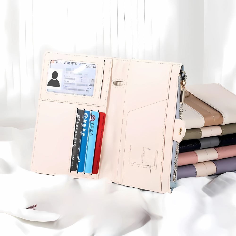 Обложка для паспорта, холдер дорожный для паспорта,удостоверения,банковских карт, билетов и документов,чёрный Каменец-Подольский - изображение 4