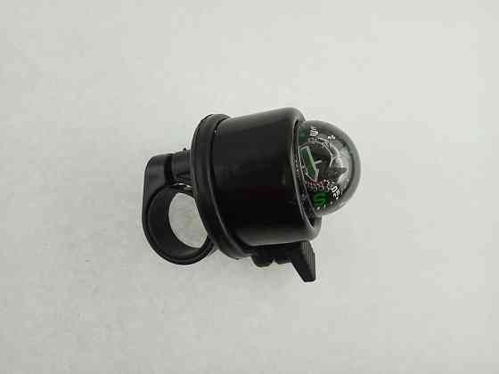 Звонок велосипедный (черный с компасом) Мукачево