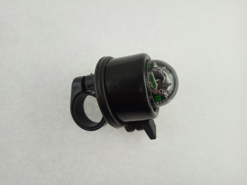 Дзвінок велосипедний (чорний із компасом) Мукачево - фото 1