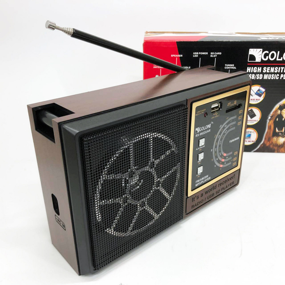 Мощный радиоприёмник GOLON, Классические радиоприемники на батарейках, Радио приемники от сети TS-54 Киев - изображение 7