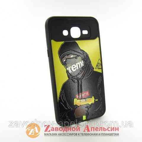 Samsung J7 J700 J701 чехол рисунок Supreme Одесса