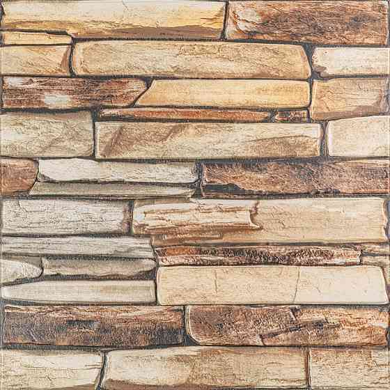 3D стенная панель Коричневый сланец Киев