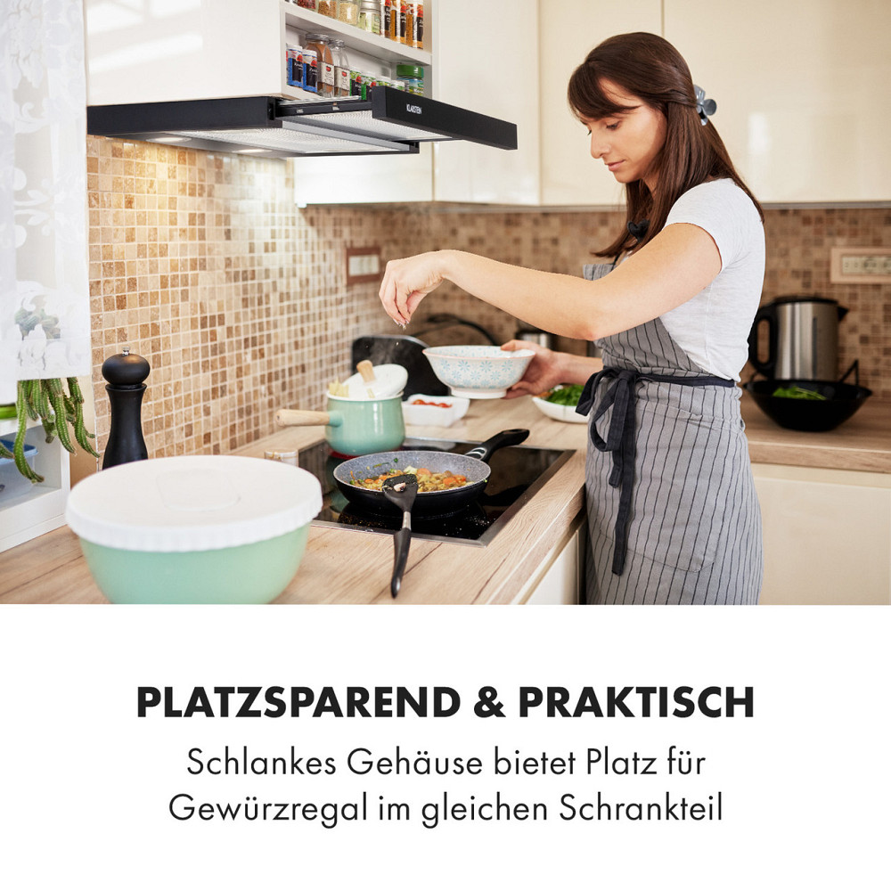 Вытяжка с плоским экраном Mariana 60 500 м³/ч вытяжки LED черный (Германия, читать описание) Ровно - изображение 2