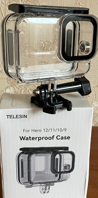 Захисний Бокс Telesin для GoPro 13/12/11/10/9. Аквабокс . Кейс.Нові. Харків - фото 7
