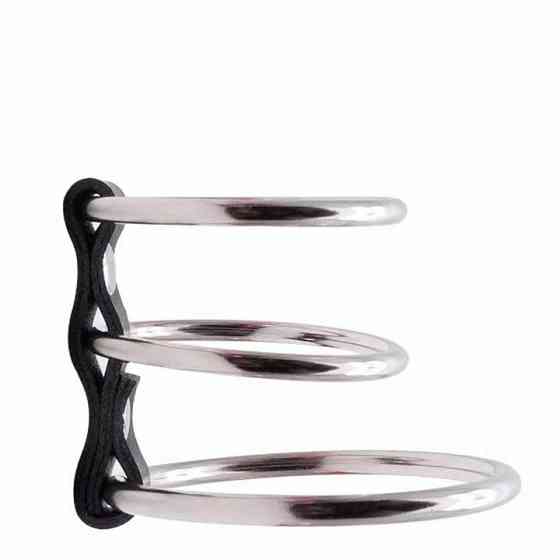 Стальной фиксатор на пенис 