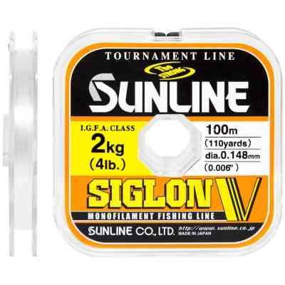Волосінь Sunline Siglon V 100m 3.0/0.285mm 7.0kg (1658.10.77) Вінниця