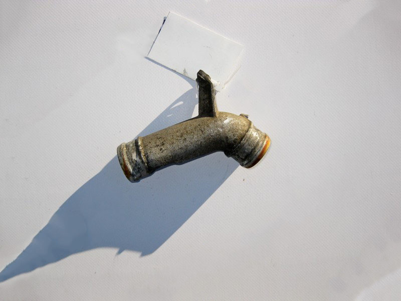 Mercedes-Benz  A6132030015 Алюмінієва трубка до насоса охолоджувальної рідини двигуна OM613 R6 3.2 cdi E-Class W210 S-Class W220 Одесса - изображение 2