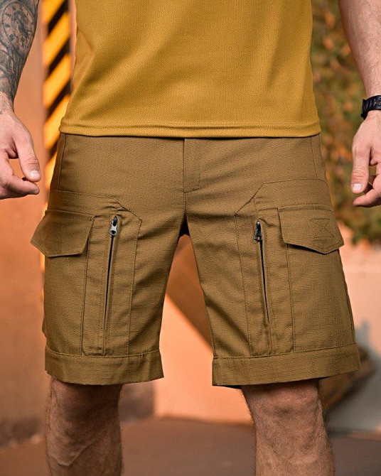 Городские тактические шорты GEN 3 койот ПП7725 Одесса - изображение 9