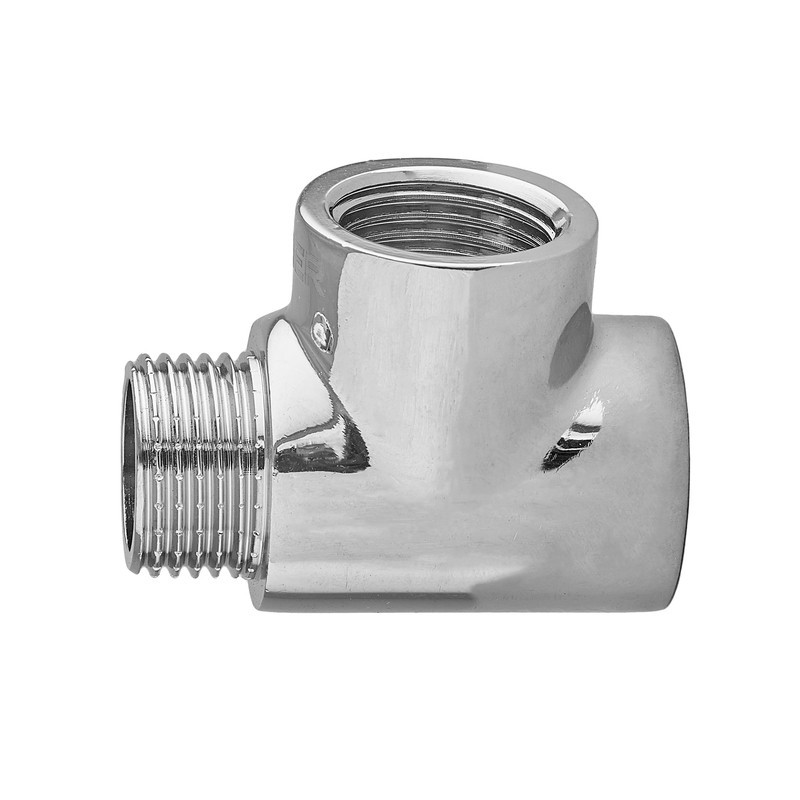 Трійник редукційний Koer KF.T06FFM.CHR - 1/2" FFМ хром (KR5622) Київ - фото 2