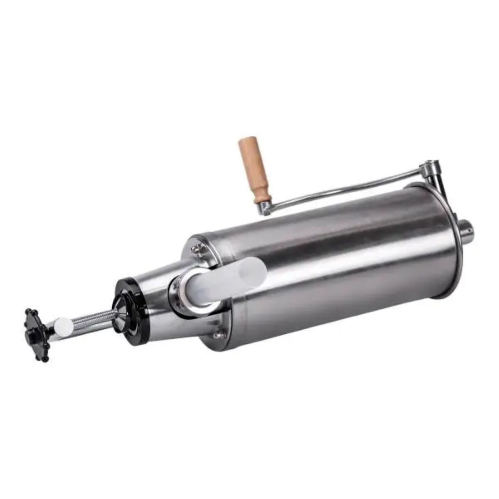 Вертикальний шприц для ковбаси 3 л з нержавіючої сталі шприц ковбасний 4 насадки 16788-7 Коломия - фото 8