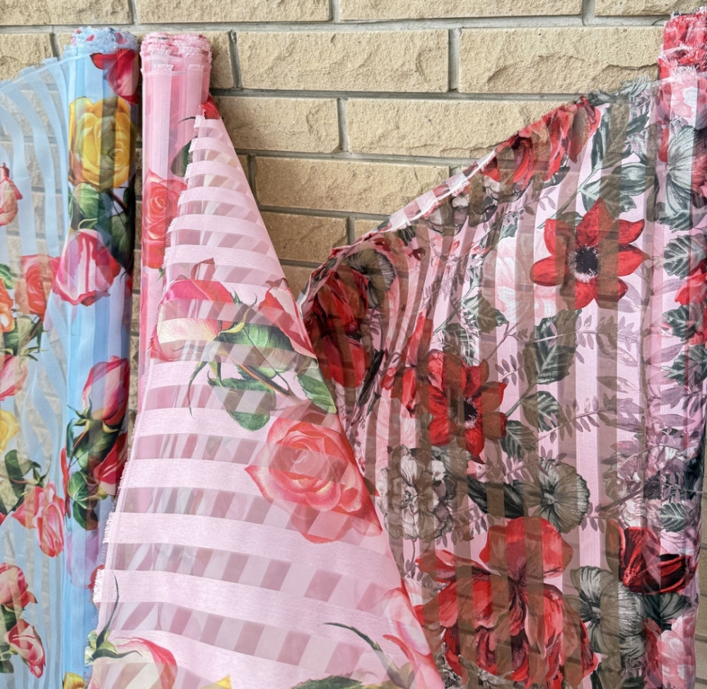 Ткань / опт / шифоновая органза - от 5 м. 65 грн/м Киев - изображение 7