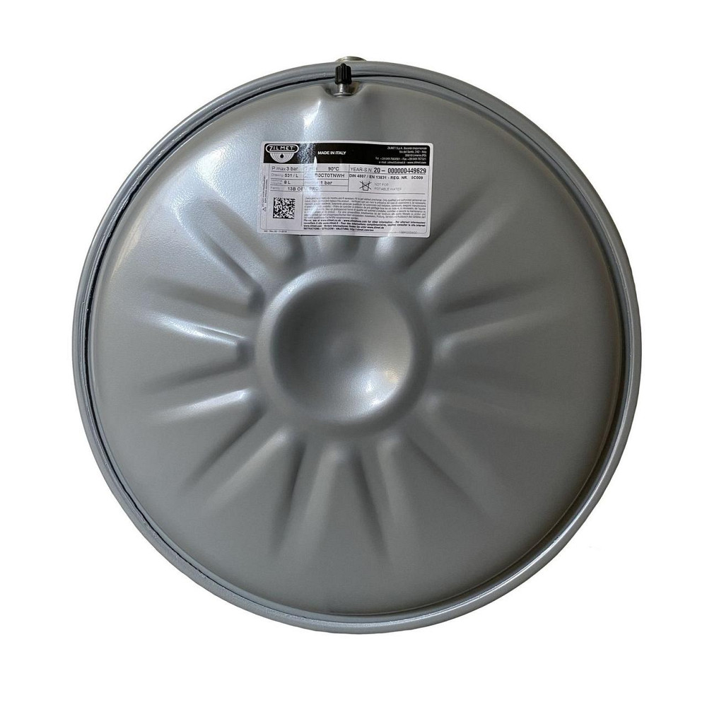 Бак Zilmet oem-pro для монтажа в котлы плоский Арт. 531 8л 3bar рифлёный ( 13B6000848 ) Киев - изображение 1