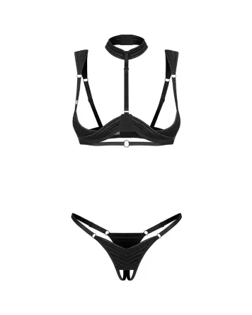 Комплект Obsessive Roccele 2-pcs crotchless set S/M Львов