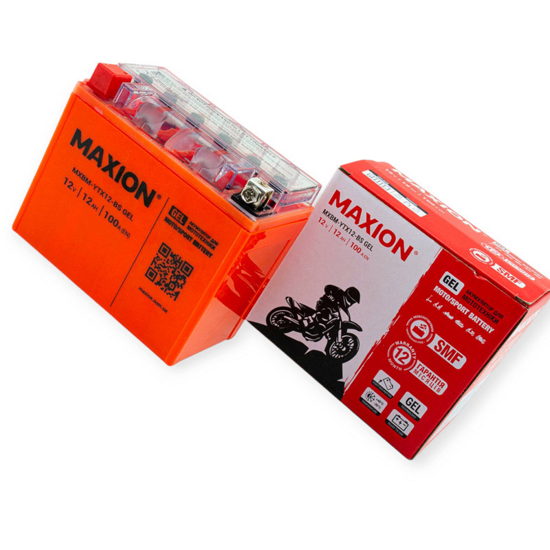 Акумулятор (150x87x130) гелевий помаранчевий (12-BS) 12V12А Мукачево - фото 1