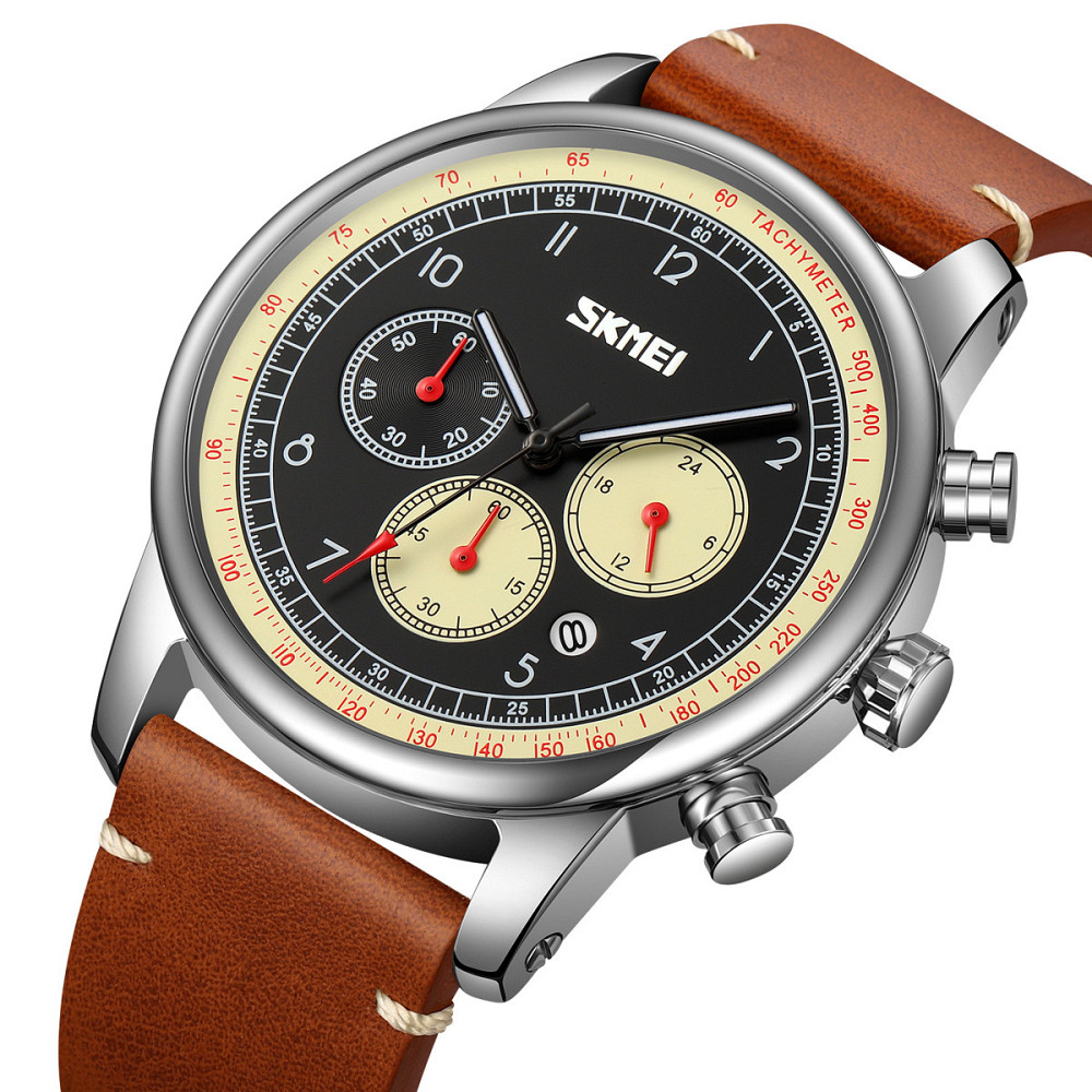 Skmei 9318BEBN Beige-Brown SBR Київ - фото 2