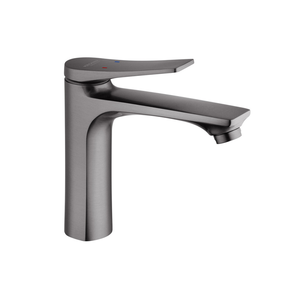 Смеситель для раковины Kroner KRP Terra - GRP010 графит Киев - изображение 1