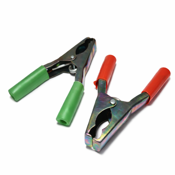 Крокодил акумуляторний 0,8 мм, цинкове покриття SQ 1387 (JX-03) Харків