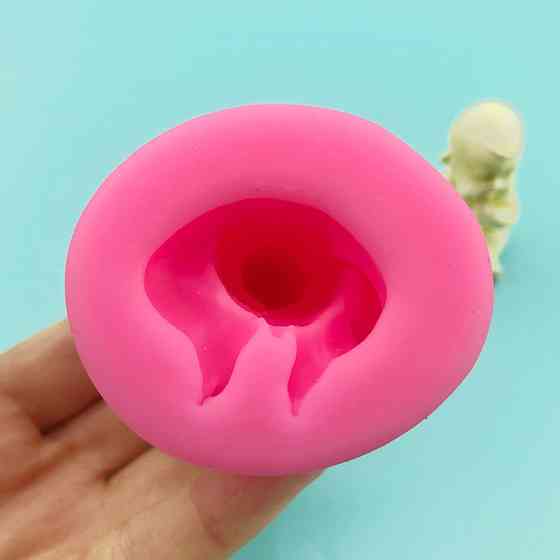 Молд силіконовий Немовля 48 на 54 мм рожевий Київ