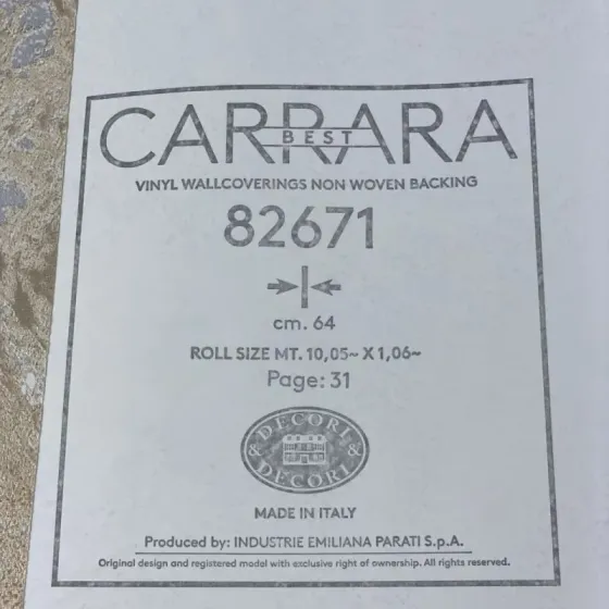 Шпалери Emiliana Parati Carrara Best 82671 Київ