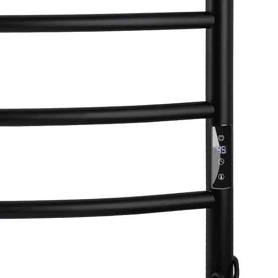 Рушникосушарка UNIO LD ЕU 700-500-7 BLK Драбинка Дуга електро чорна Київ