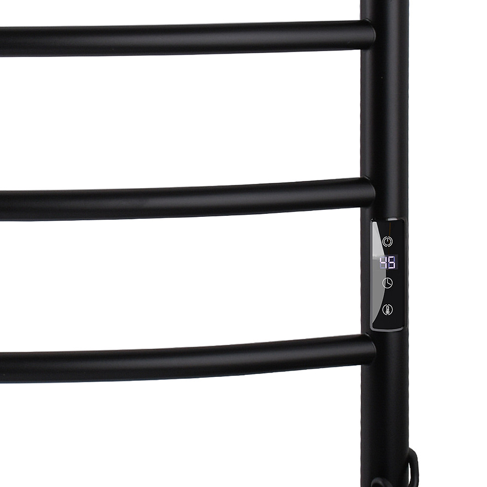 Рушникосушарка UNIO LD ЕU 700-500-7 BLK Драбинка Дуга електро чорна Тернопіль - фото 3