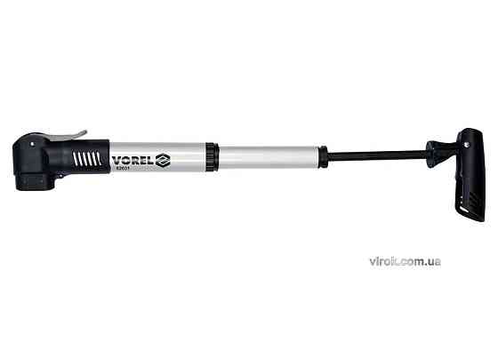 Насос ручний VOREL телескопічний, для велосипеда, в алюмінієвому корпусі [60] Одесса