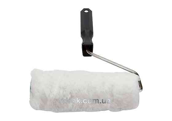 Валик в зборі поліестеровий VOREL : L= 18 см, Ø= 6 мм, білий [55] Одеса