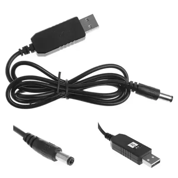 Кабель живлення USB 5V - DC 12V (для роутерів) 1939 Одеса - фото 1