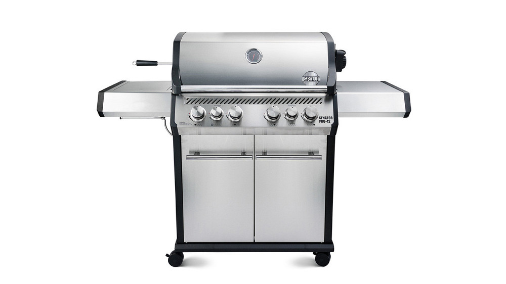 Газовый гриль Senator Pro-42 з системою BBQ Block Fire GRILLI 700477 Код: 012037 Ровно - изображение 1