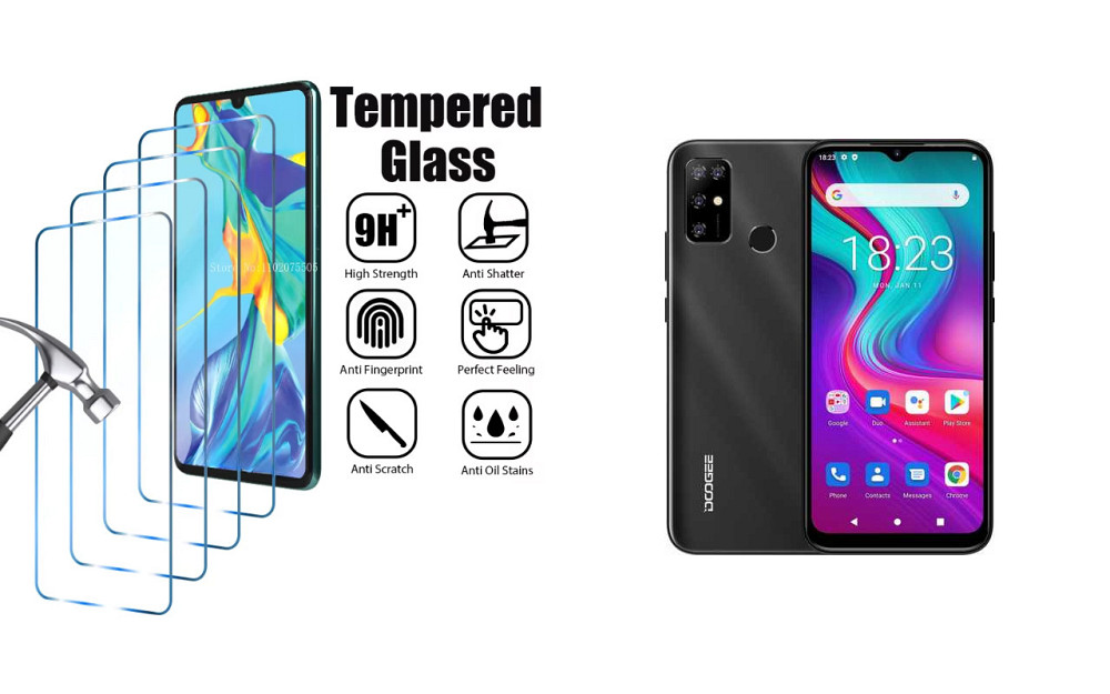 Защитное стекло ArmorGlass для Doogee X96, X96 Pro – устойчивое к царапинам и ударам Киев - изображение 1