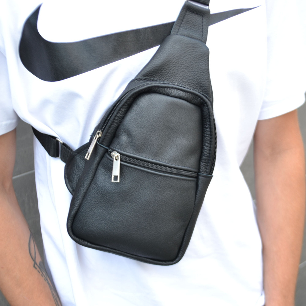 Оригінальна чоловіча сумка крос-боді, Шкіряна сумка крос-боді, Чоловічі сумки через плече DC-35 Львів - фото 8