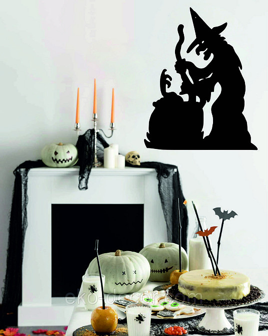 Декоративное настенное 3D Панно «Ведьма», Декор на стену с объемом Киев - изображение 9