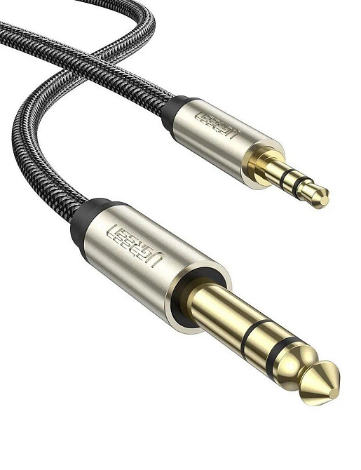 Аудио кабель UGREEN AV127 3.5 мм - 6.35 мм TRS Stereo Audio Cable 2m UGR-10628 Одесса - изображение 1