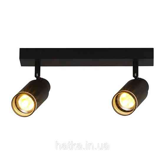 Спот VALESO INN-23051BK черный на 2 плафона Киев