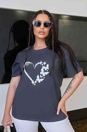 Жіноча футболка з малюнком "Spark" оптом | Батал Київ