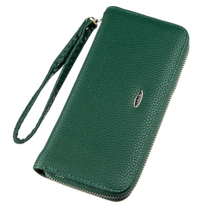 Кошелек Kivi Из экокожи флотар Зеленый (19017) Винница - изображение 1