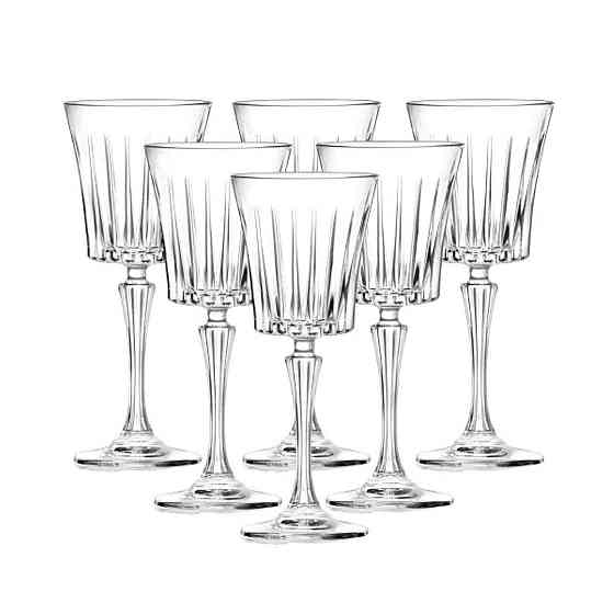 Набір винних бокалів 6 шт. по 150 мл на високій ніжці Київ