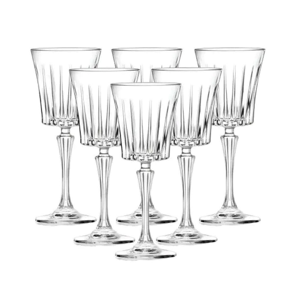 Набір винних бокалів 6 шт. по 150 мл на високій ніжці Київ - фото 1
