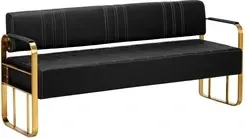 Activeshop Gabbiano Sofa Do Poczekalni Avila Złoto Czarna Киев