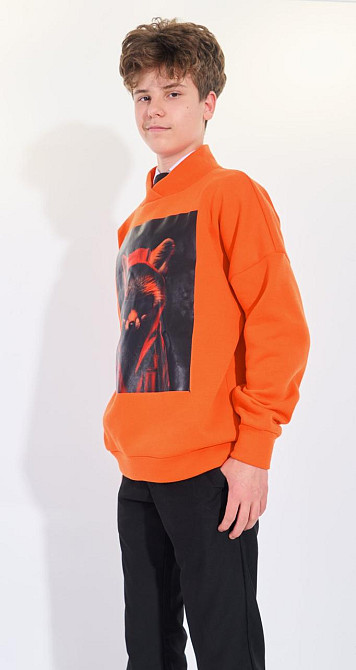 Світшот з принтом (170 см) Київ - фото 3