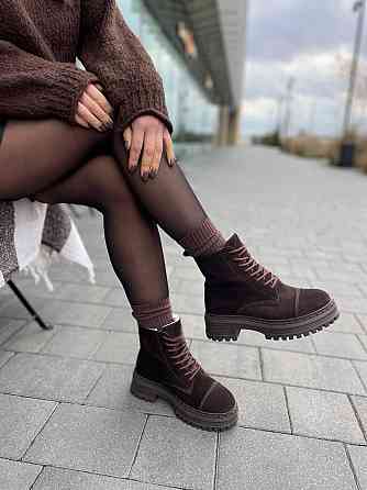 Molly Черевики жіночі MOLLY 967 коричневі (зима, замша натуральна) (5672) 38 Коломыя