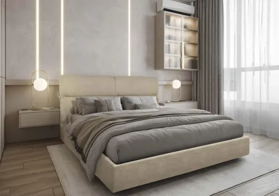 Ліжко BNB Mary Rose Comfort 90 х 200 см Simple З підйомним механізмом та нішою для білизни Мокко Київ