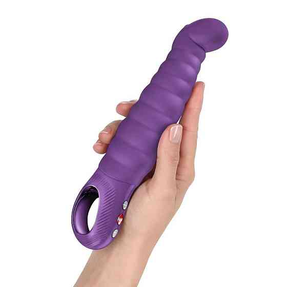 Вібратор точки G Fun Factory PATCHY PAUL Dark Violet, гнучкий, 12 режимів Sex Aura Київ