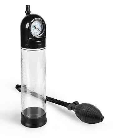 Вакуумна помпа з манометром CANWIN Penis Pump Men - P228 Sex Aura Київ