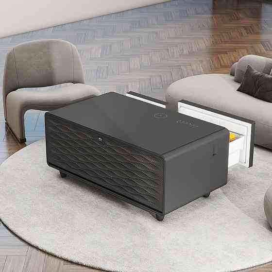 Розумний журнальний стіл з холодильником Primst TB90 (Чорний, 93 літри) Київ